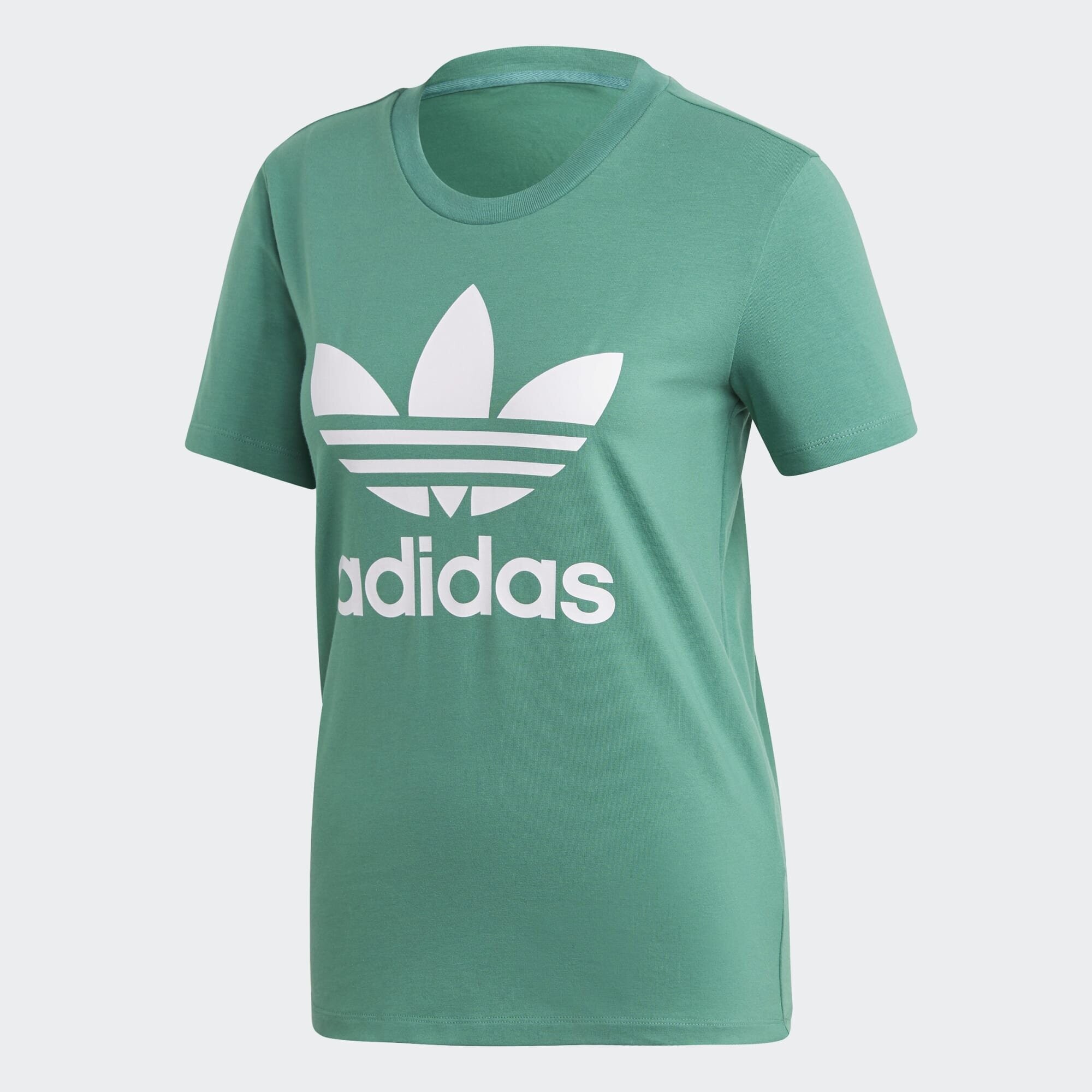 Футболка adidas. Adidas Trefoil Tee зеленая. Футболка адидас Originals Trefoil. Майка адидас Trefoil. Футболки адидас женские Ориджиналс.