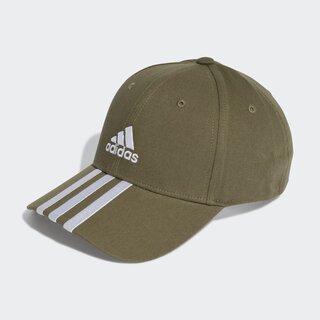 3-Stripes Cotton Twill Baseball Cap